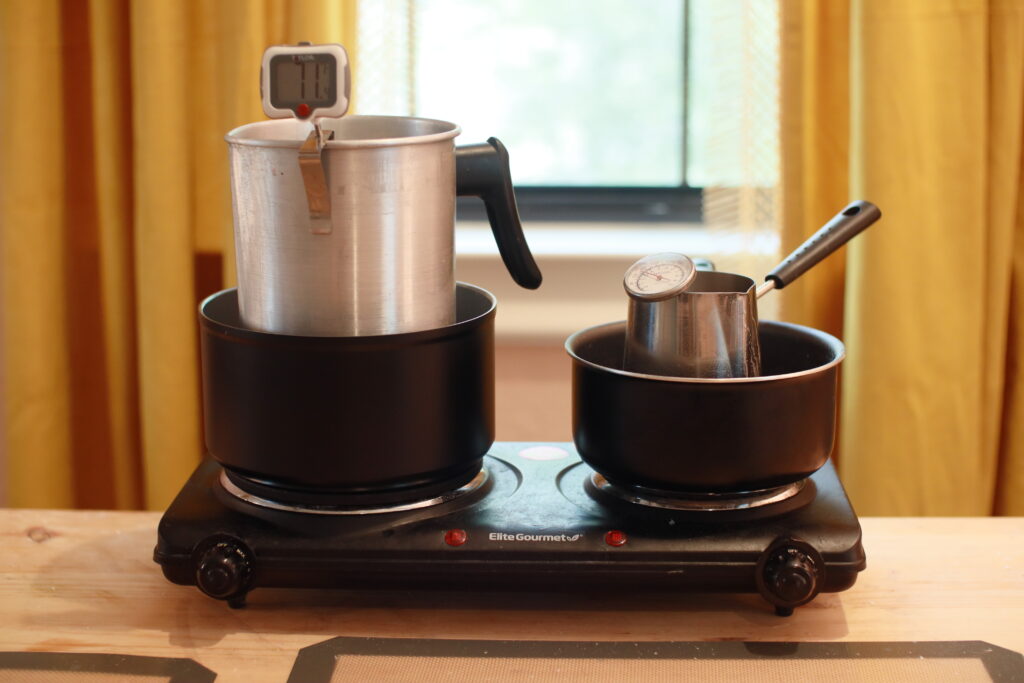 double-boiler-with-melting-pitchers-for-candle-making