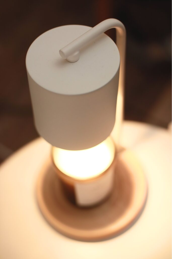 white-candle-warmer-lamp-with-candle-jar