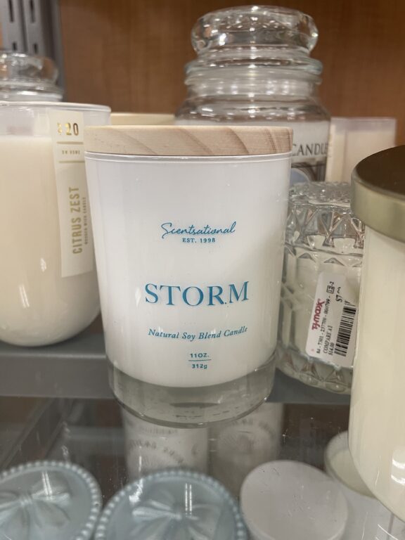 white-scentsational-storm-candle-on-shelf