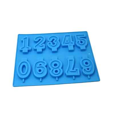 number silicone mold